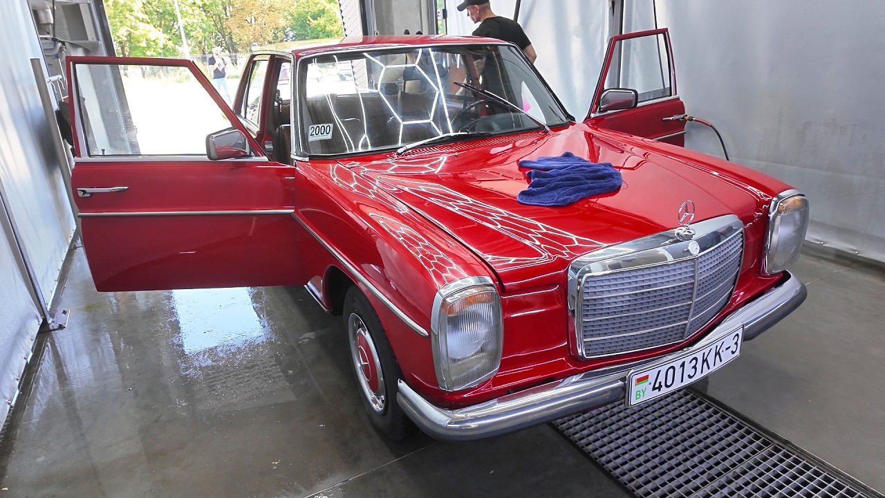 One Day at the Car Wash–$240 Detailing Day Golf MK2, BMW E39, Mercedes W115,Ford Crown Victoria ASMR