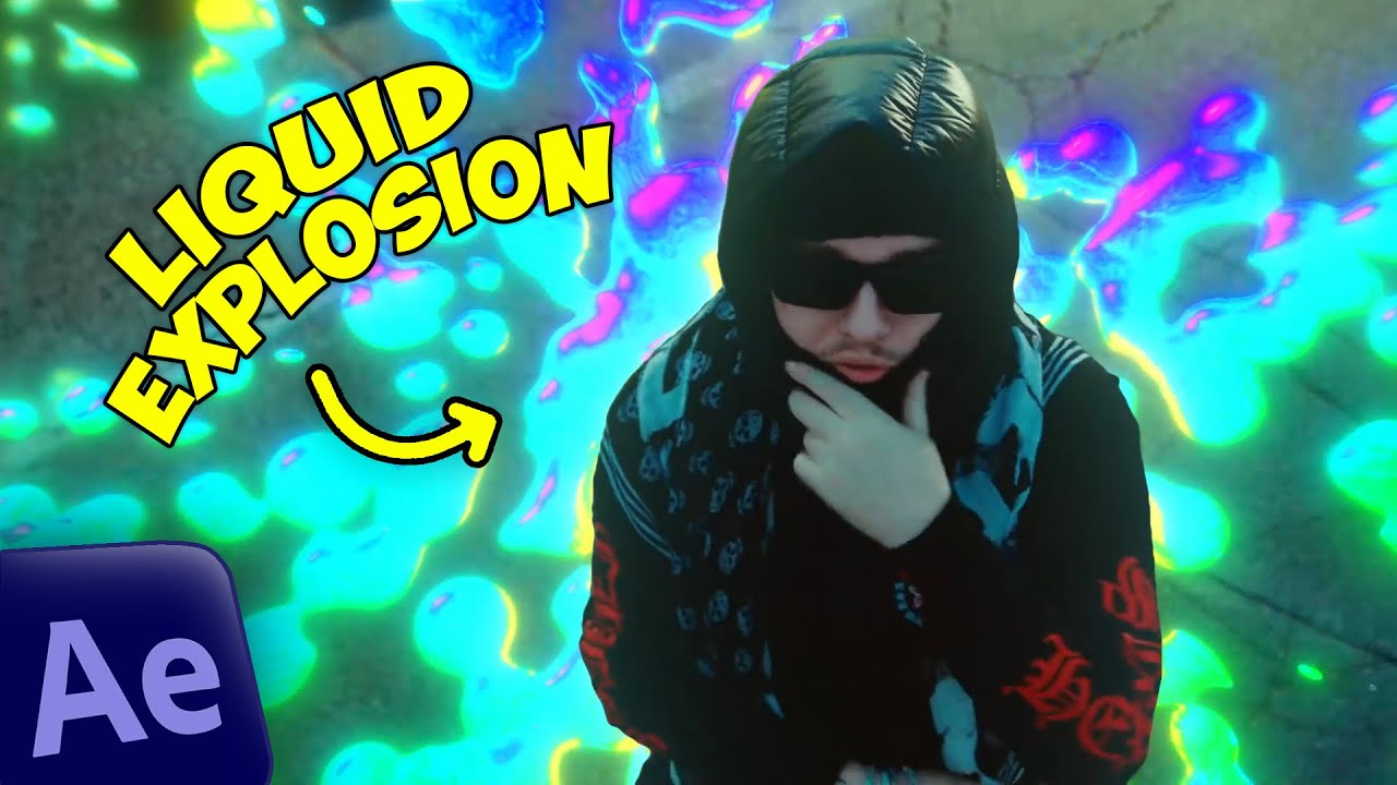 Create EPIC LIQUID WARP EXPLOSION EFFECT (After Effects)