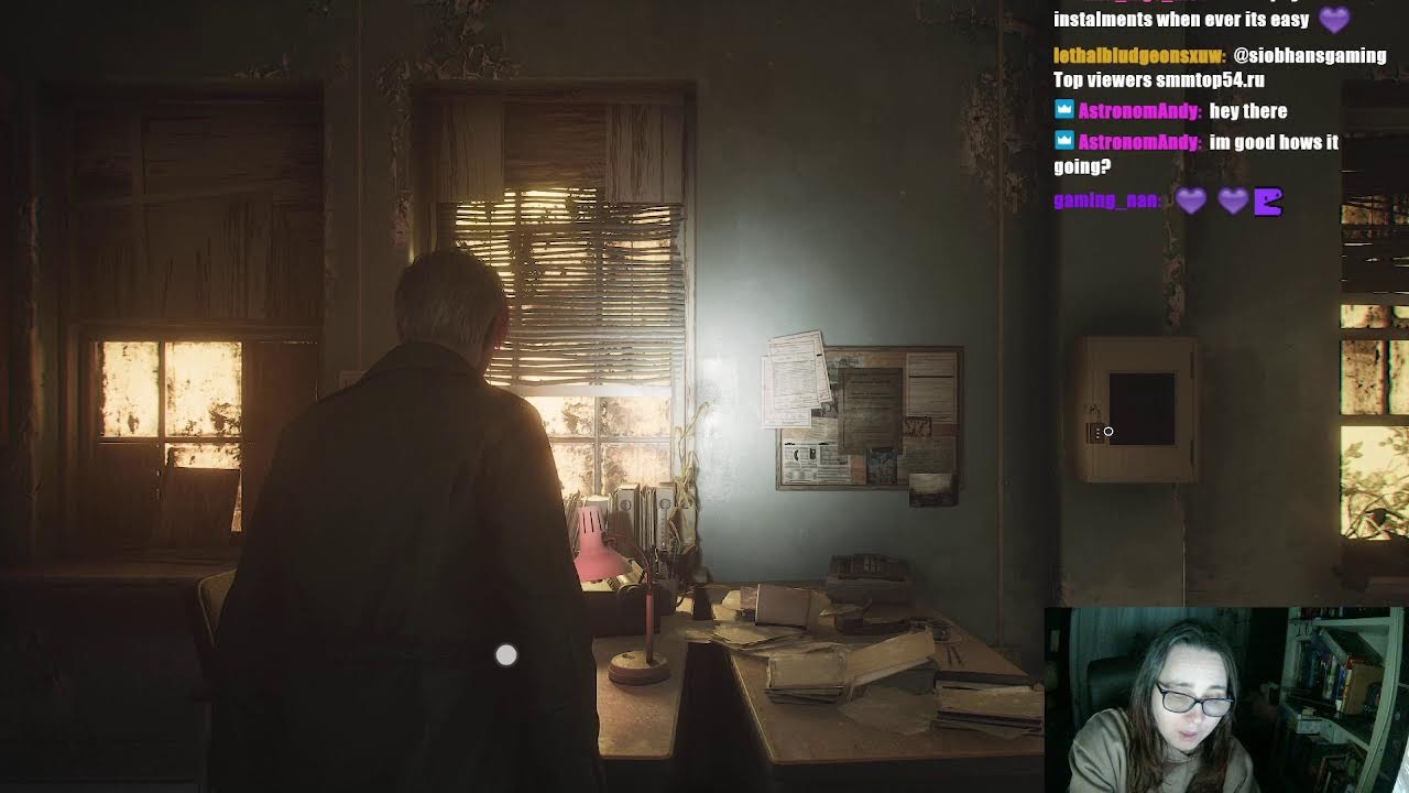 James its time to face your fears