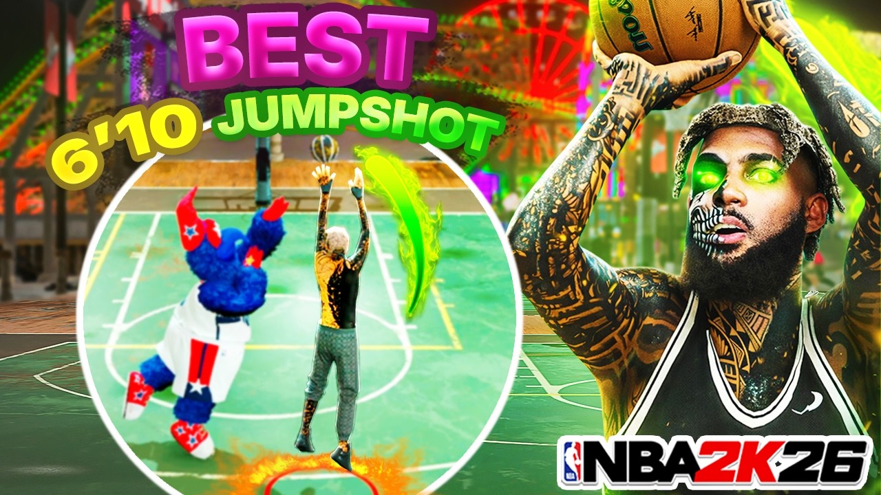 НОВЫЙ ЛУЧШИЙ МЕТА-БРОСОК С РОСТОМ 208 СМ В NBA 2K26&hellip; ЭТОТ БРОСОК НИКОГДА НЕ ПРОМАХИВАЕТСЯ 🤯🔥