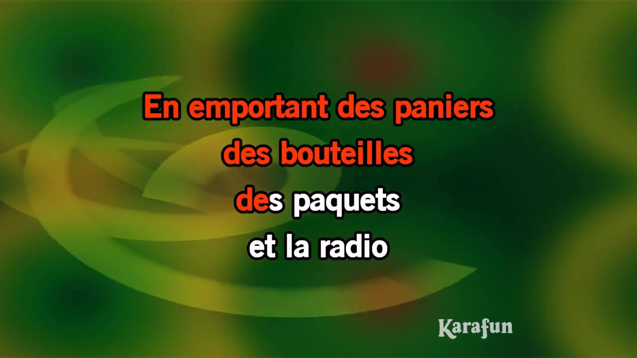 Karaoké Les cornichons - Nino Ferrer *