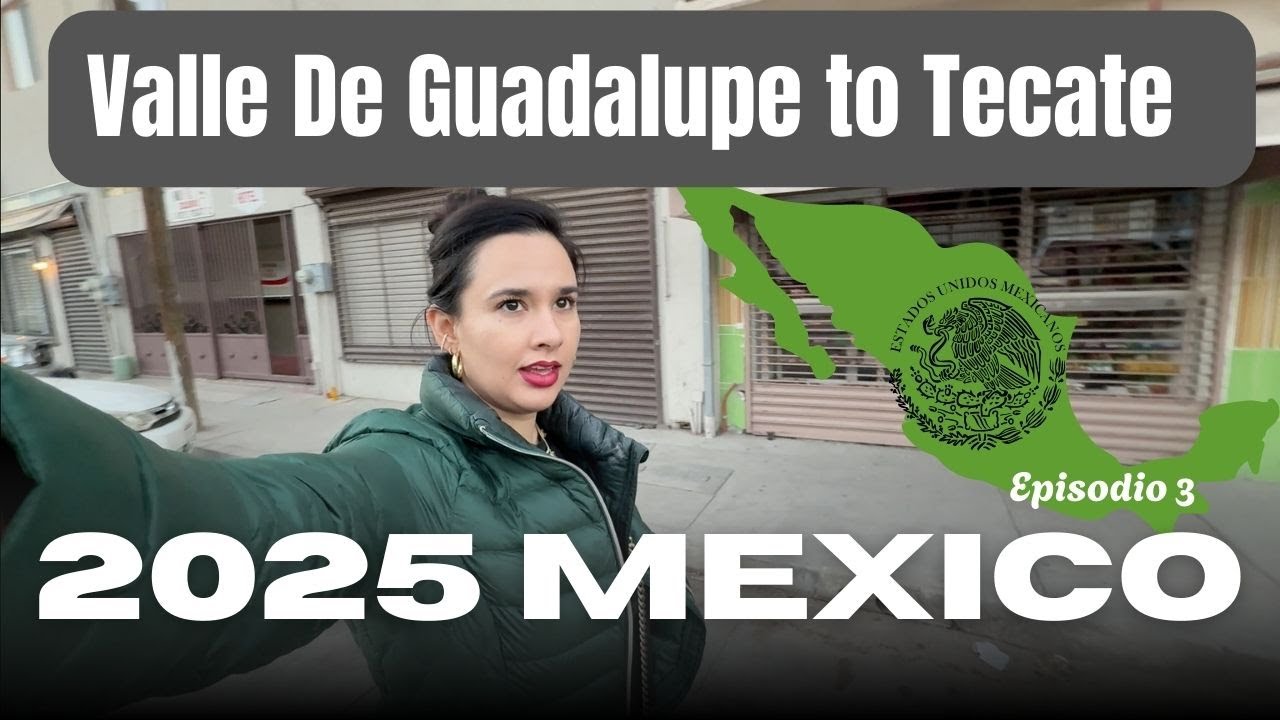 Último día en Valle de Guadalupe 🍇➡️ Camino a Tecate 🇲🇽