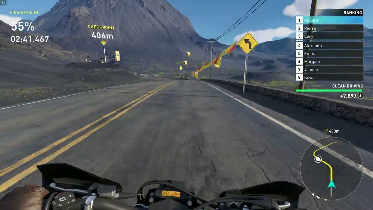 The Crew Motorfest POV Motorcycle Racing   KTM EXC 450 Nighthawk clip 1