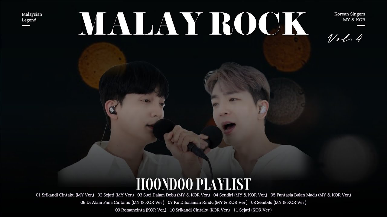 2024 HoonDoo TV PlayList Vol.4 : MY & KR Rock Kapak Compilation