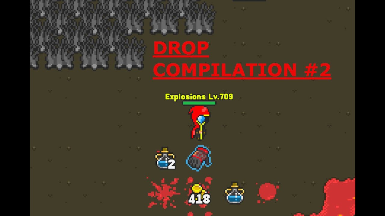 Lava golem drop compilation # 2💰💰💰 l  Rucoy online