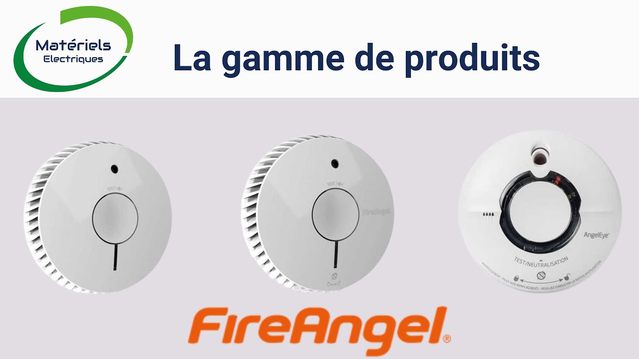 Découvrez FireAngel : La sécurité avant tout disponible sur Materiels-Electriques.fr