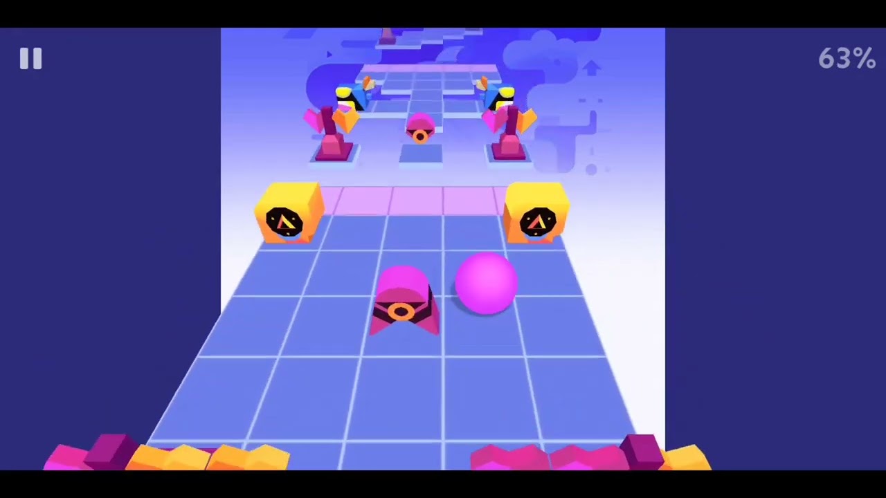 Rolling Sky Remake - Unnamed Level (Easy Way) ★★