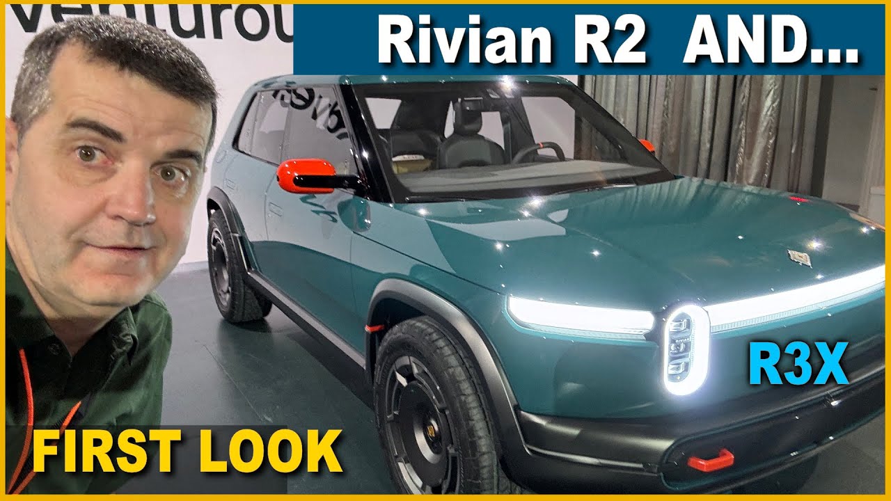 Rivian R2 AND R3! - FIRST LOOK