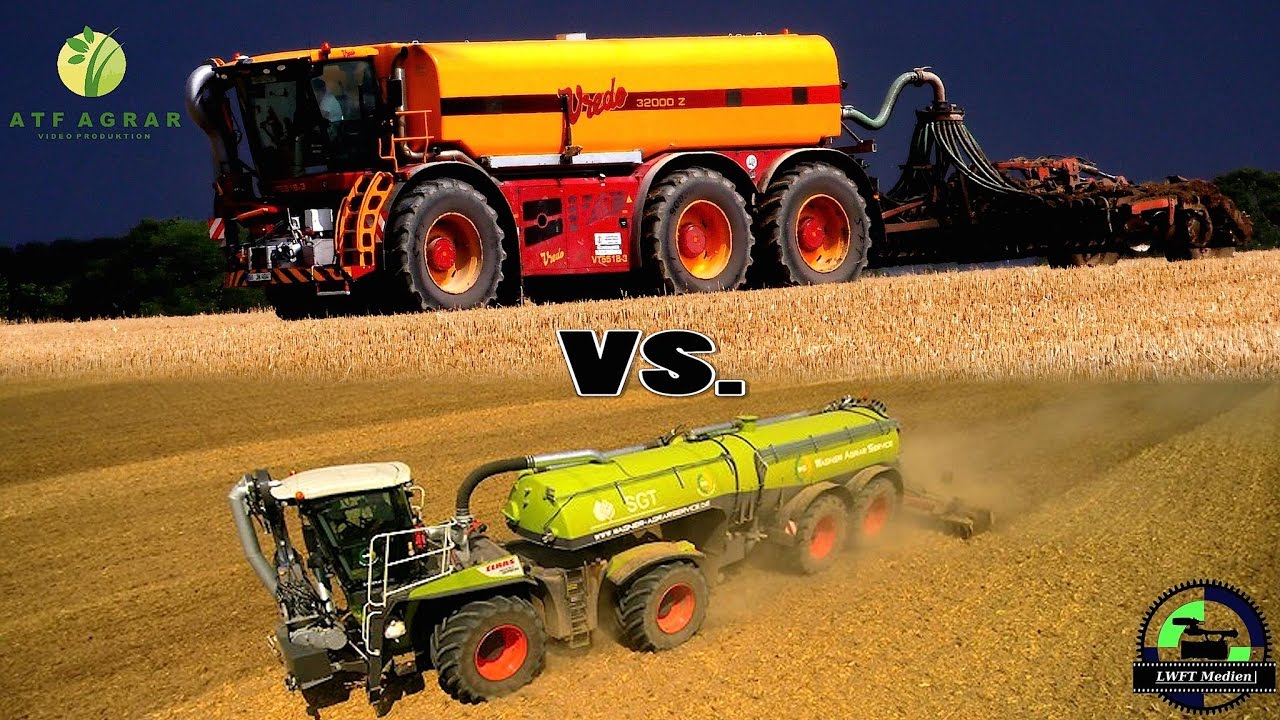 (  MIXTAPE ) Claas Xerion 4000 ST vs. Vredo VT 5518-3 Selbstfahrer / Gülle 2016