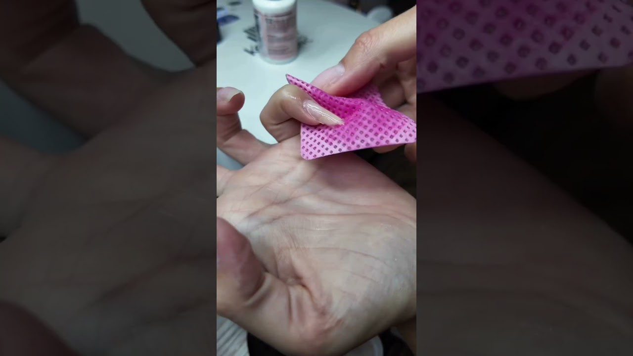 Fix broken nail - Nail Thoughts Base - Fixee Gel - Dual forms nails at home builder gel tutorial