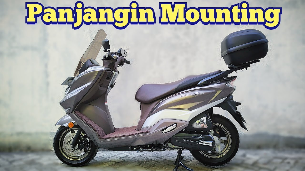 Panjangin Mounting Suzuki Burgman 125
