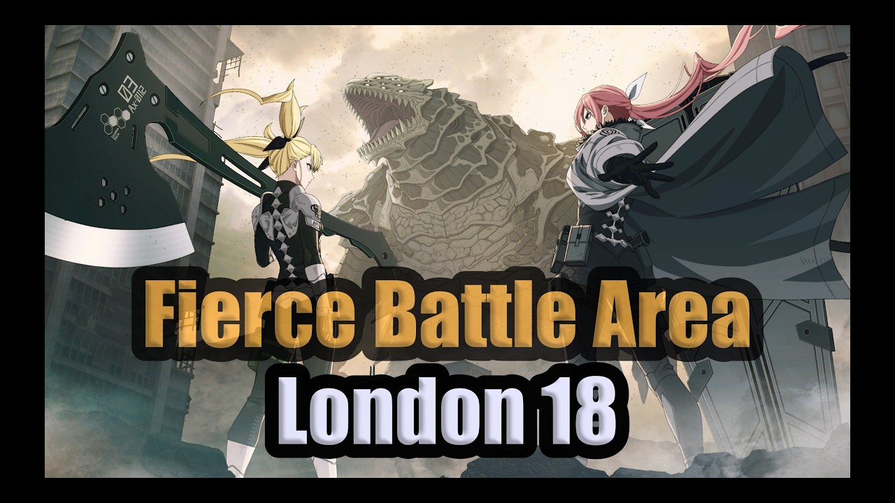 Neutralize London Fierce Battle Area 18 [Hoshina Dancing with Axe] - Kaiju No. 8 The Game
