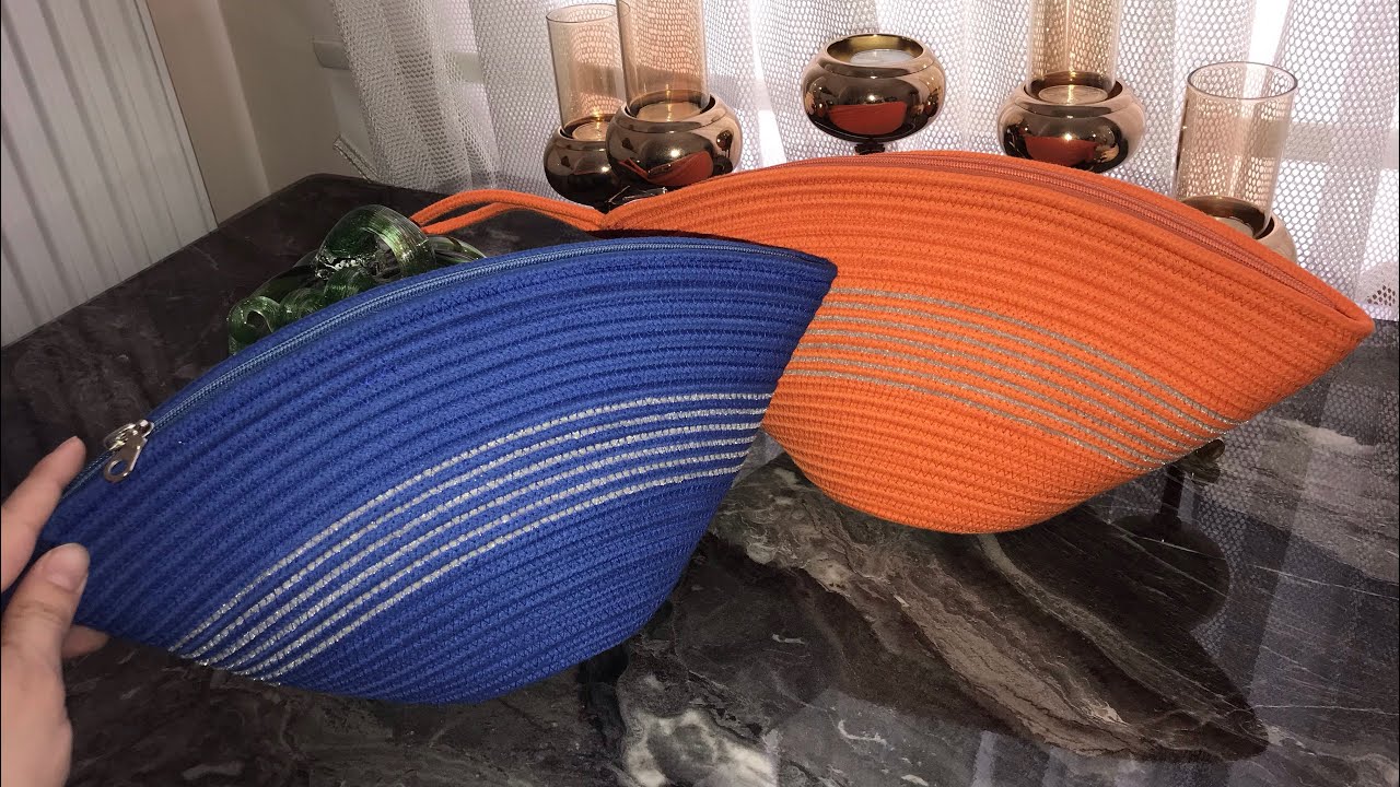 Makyaj çantası dikimi basit anlatım ile ölçüleriyle beraber  kordon ipten makyaj çantası bag making
