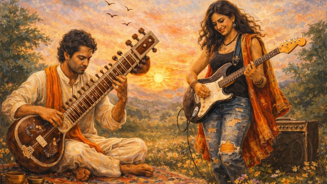 Jugalbandi 2 | Sitar vs Electric Guitar Psytrance Fusion ⚡ Indian Classical x EDM Festival Drop
