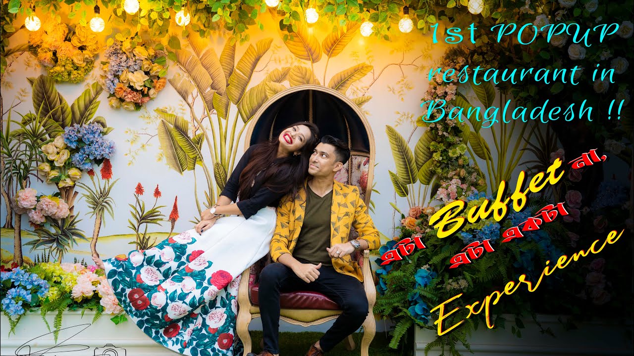 Garden Gourmet || 1st Ever POP-UP Restaurant in Bangladesh || Best INDIAN Buffet by S&S Cuisineurs