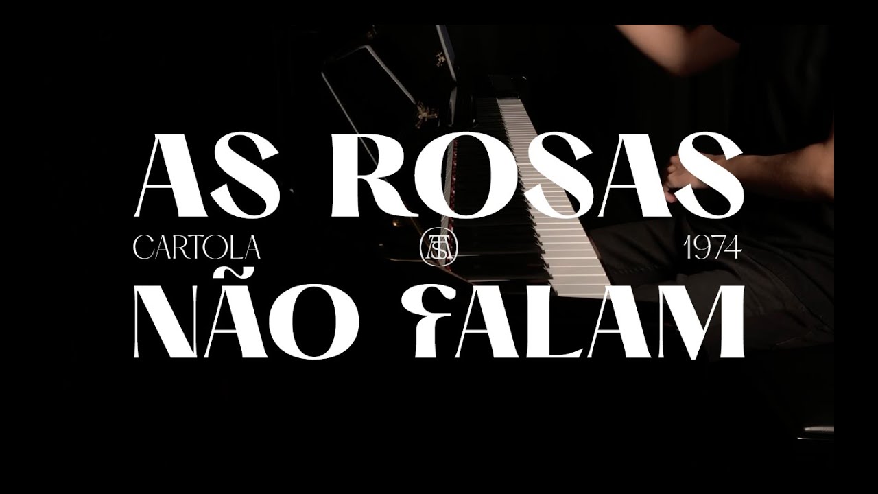 As Rosas Não Falam - Cartola (com partitura e áudio histórico de Cartola)