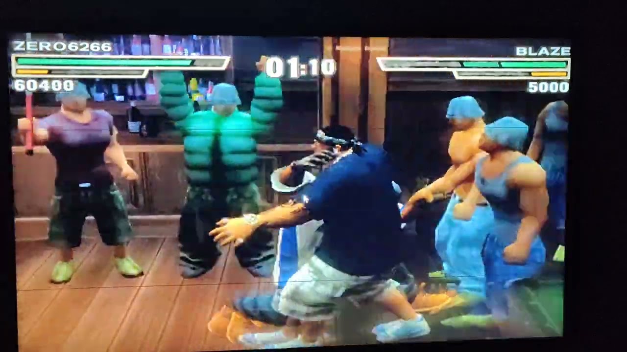 Def Jam: Fight for NY (PCSX2) My Character vs Method Man as Blaze | The Limit Match
