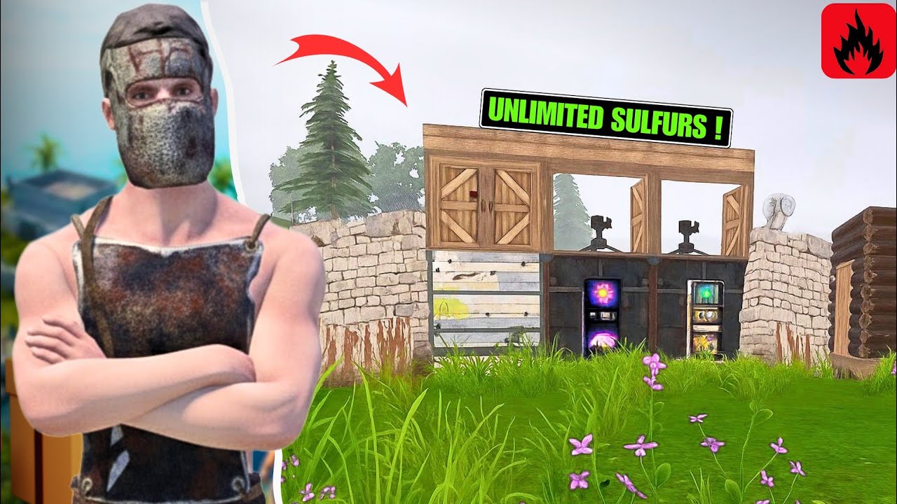 We Built a Shop That Prints UNLIMITED Sulfur & 6K Subs Celebration GIVEAWAY! | Oxide Survival Island