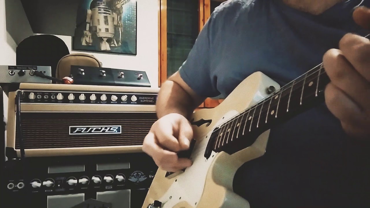 Fuchs ODS 100 + Fender Telecaster CS50s Thinline + Celestion Impulse Response g12-65 2x12 open back