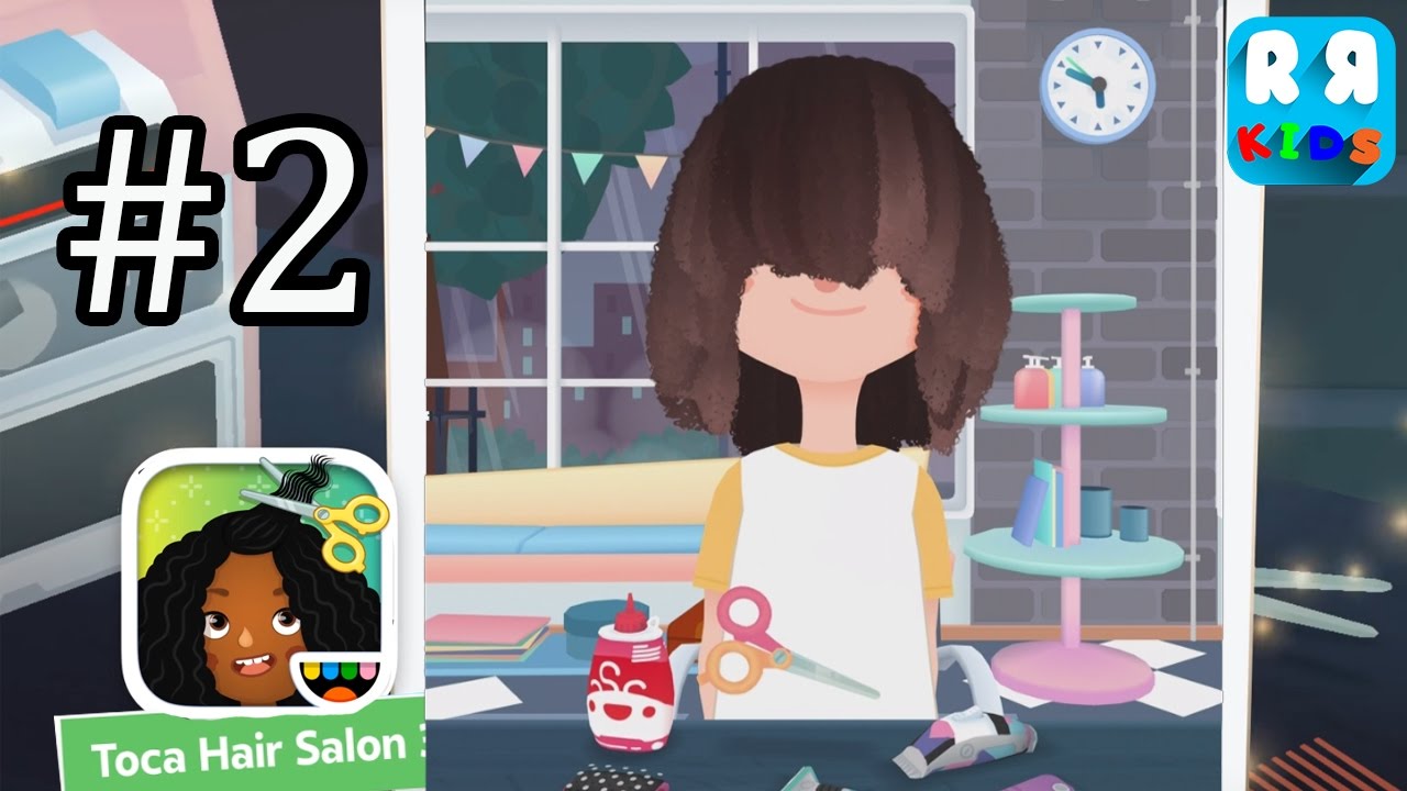Toca Hair Salon 3 (By Toca Boca AB) - Best Cut Hair App for Kids - Part 2