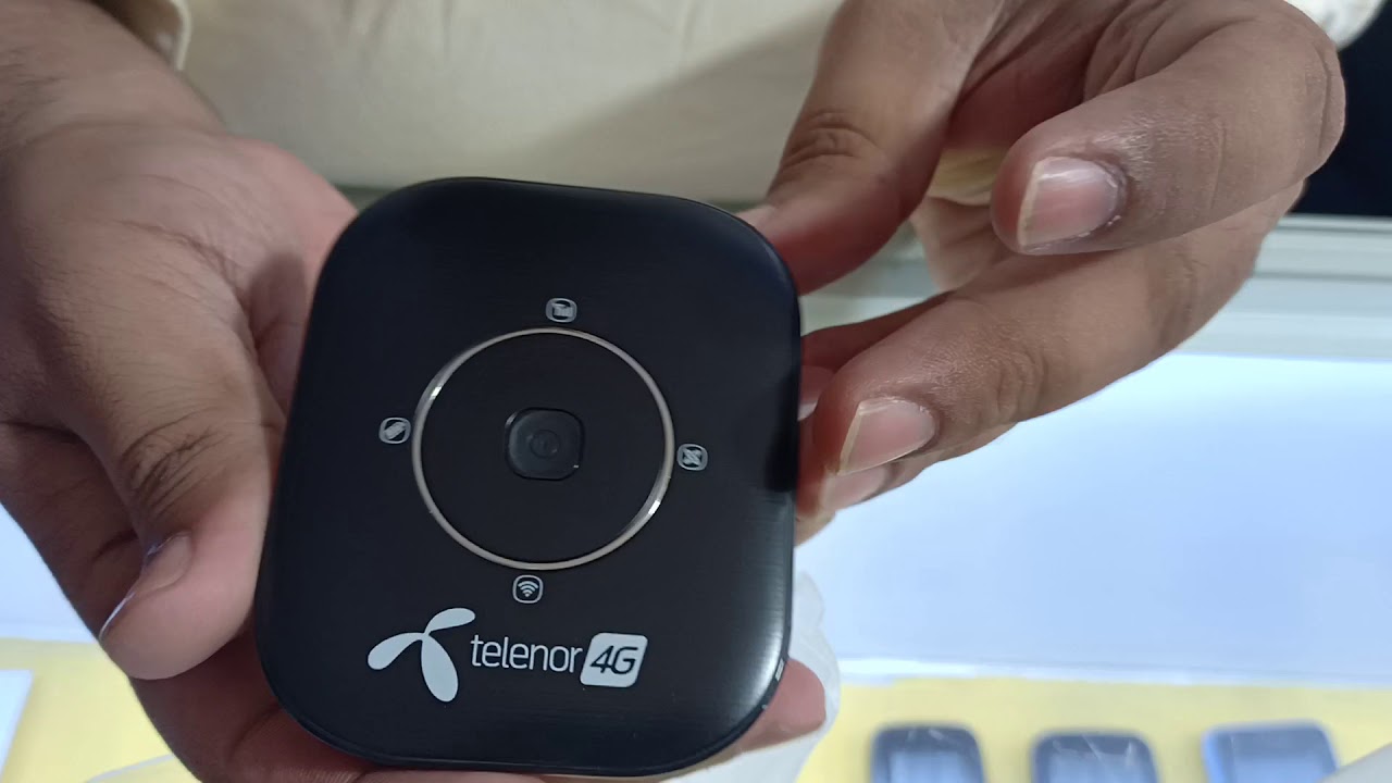 #telenor 4g device unboxing
