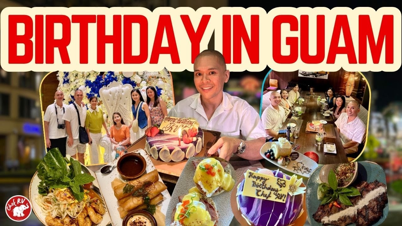 GRABE NASURPRISE AKO! MY BIRTHDAY IN GUAM | Chef RV & Family