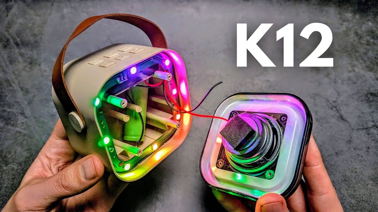 K12 Karaoke Speaker Teardown ,How to Open & REPAIR, Change Battery & Fix Problems if Not Working