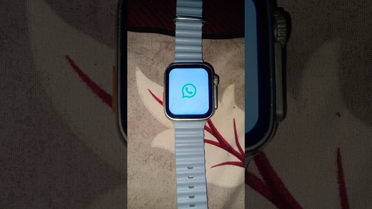 T900 Ultra smart watch ⏱️ main WhatsApp laane ka secret code activate #smartphone