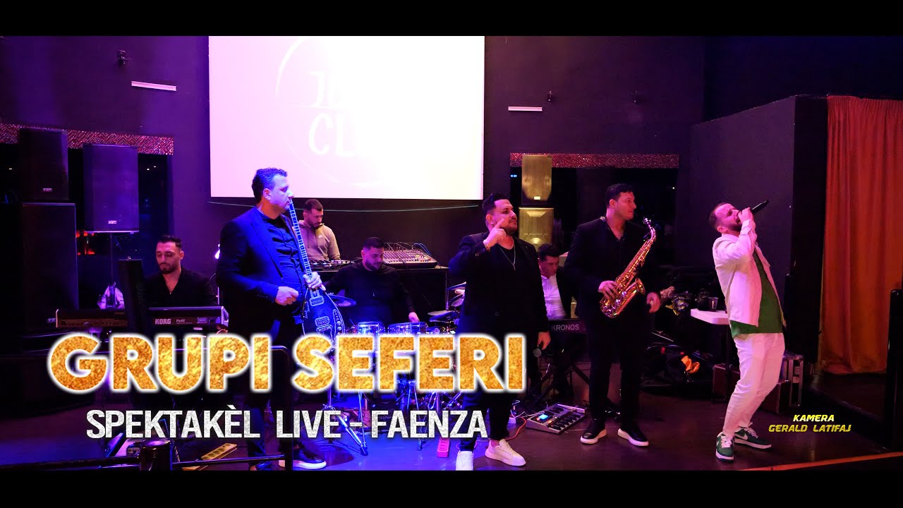 Emi Loca & Fatjon Dalipi &  Grupi Seferi - Super Live Faenza Organizator Aurel Tafani