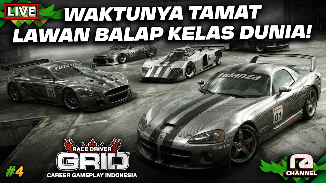 ABIS TARAWEH LANGSUNG NAMATIN SAMPAI BALAPAN LEVEL AKHIR!🔥- Race Driver GRID Live 4 (PC) Indonesia