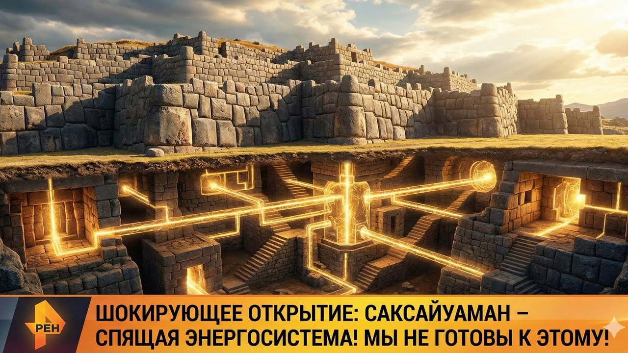 Саксайуаман раскрыт? Учёные нашли скрытое назначение — спящая энергосистема!