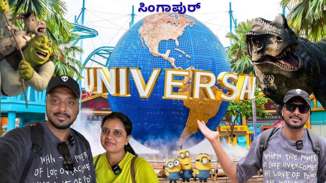 Universal Studios Singapore -Full Walkthrough and Ride Details | Tourist places Trip Itinerary Guide
