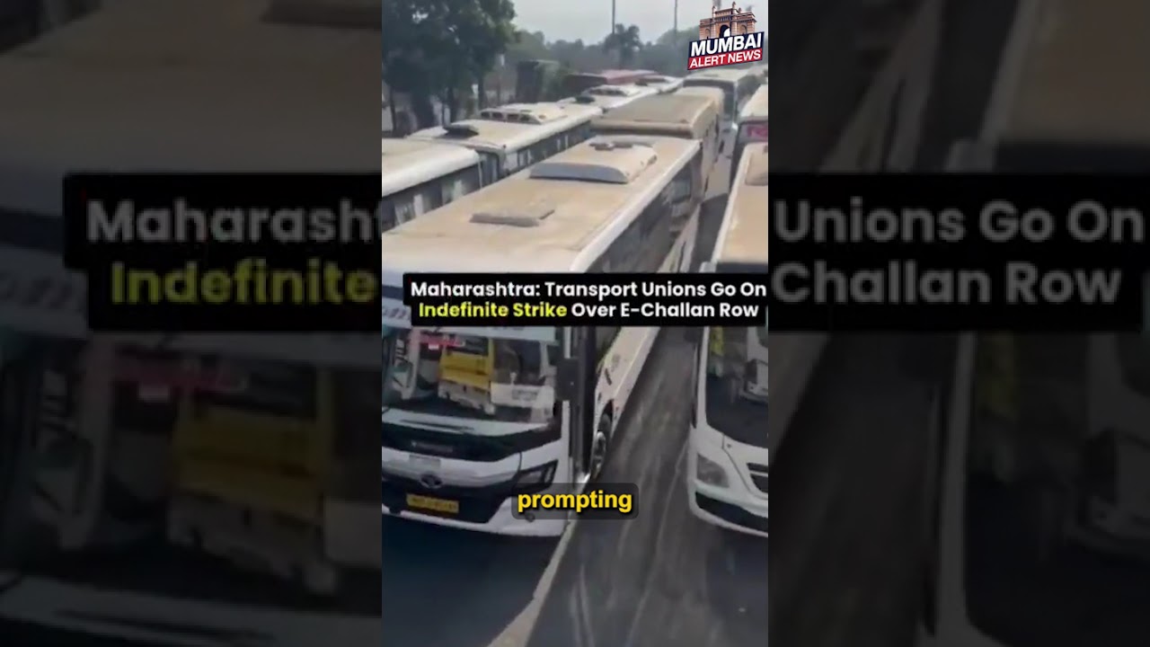 Maharashtra Transporters Announce Indefinite Strike Over E-Challan