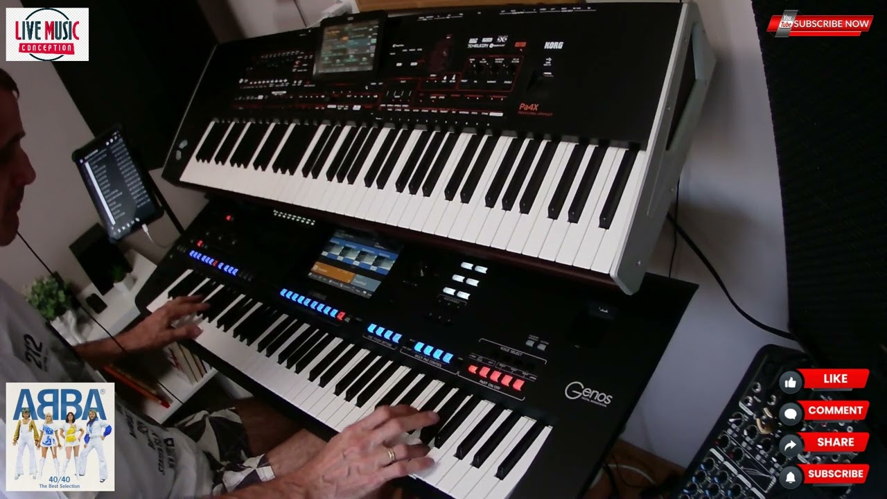 Fernando - ABBA | Instrumental Cover I Yamaha Genos & Korg Pa4X Pro Instrumental Cover Johnny Music