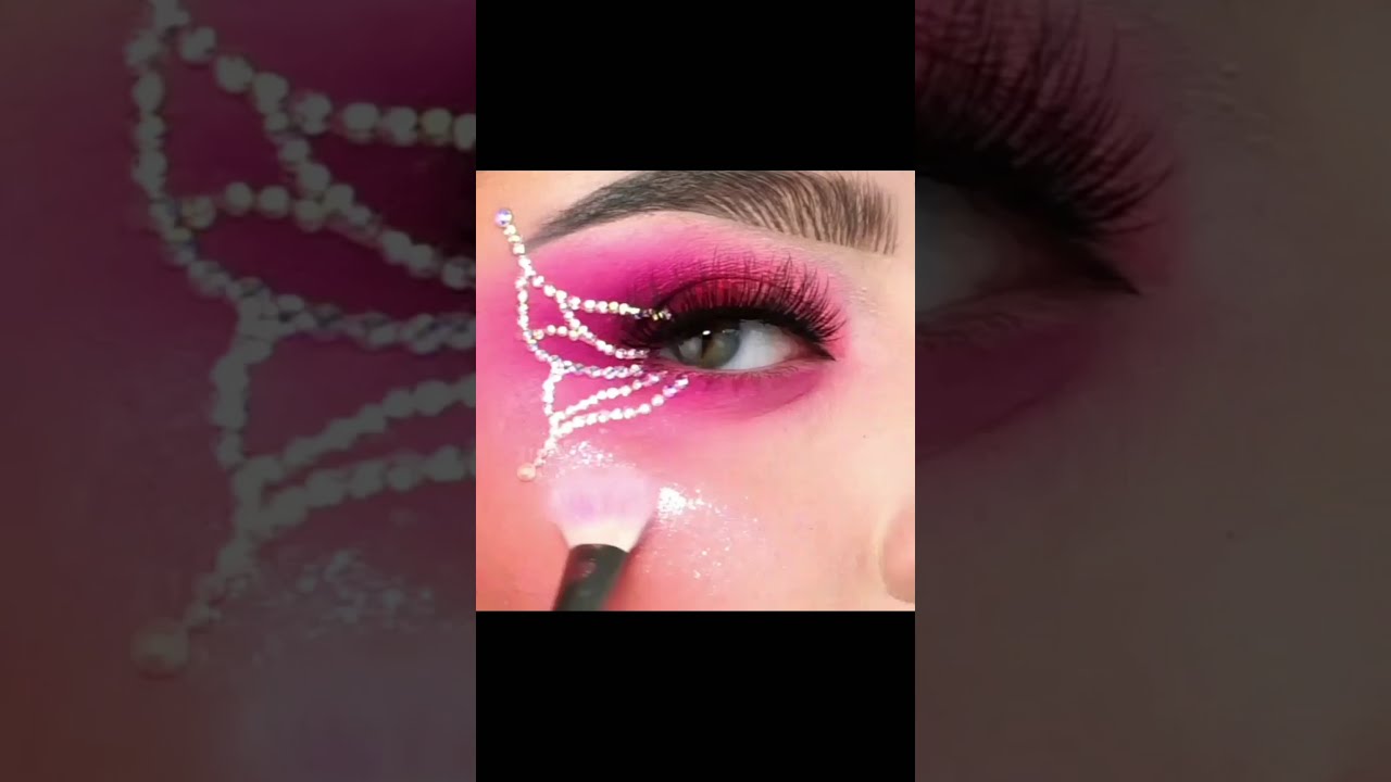 Butterfly eye makeup tutorial | step by step makeup tutorial | creative eye makeup look #shorts