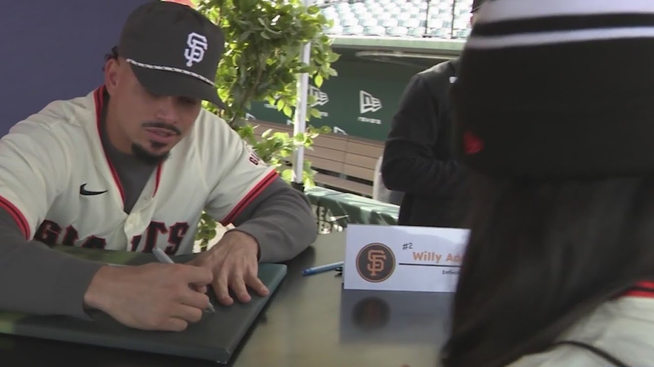 Giants fans gathered at Sutter Health Park for Giants Fanfest