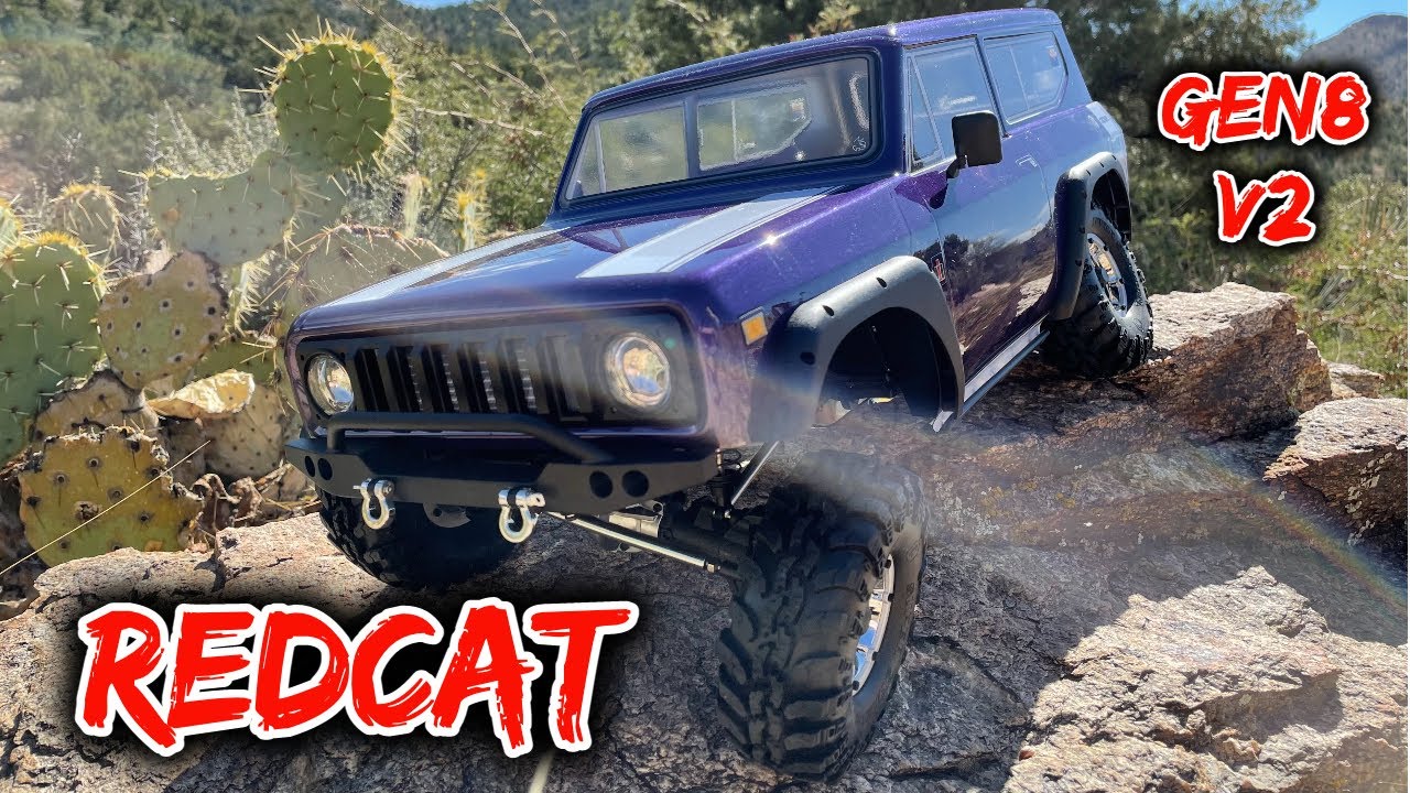 Наш первый обзор Rock Crawler! Redcat Gen8 V2 в пустыне! 🌵