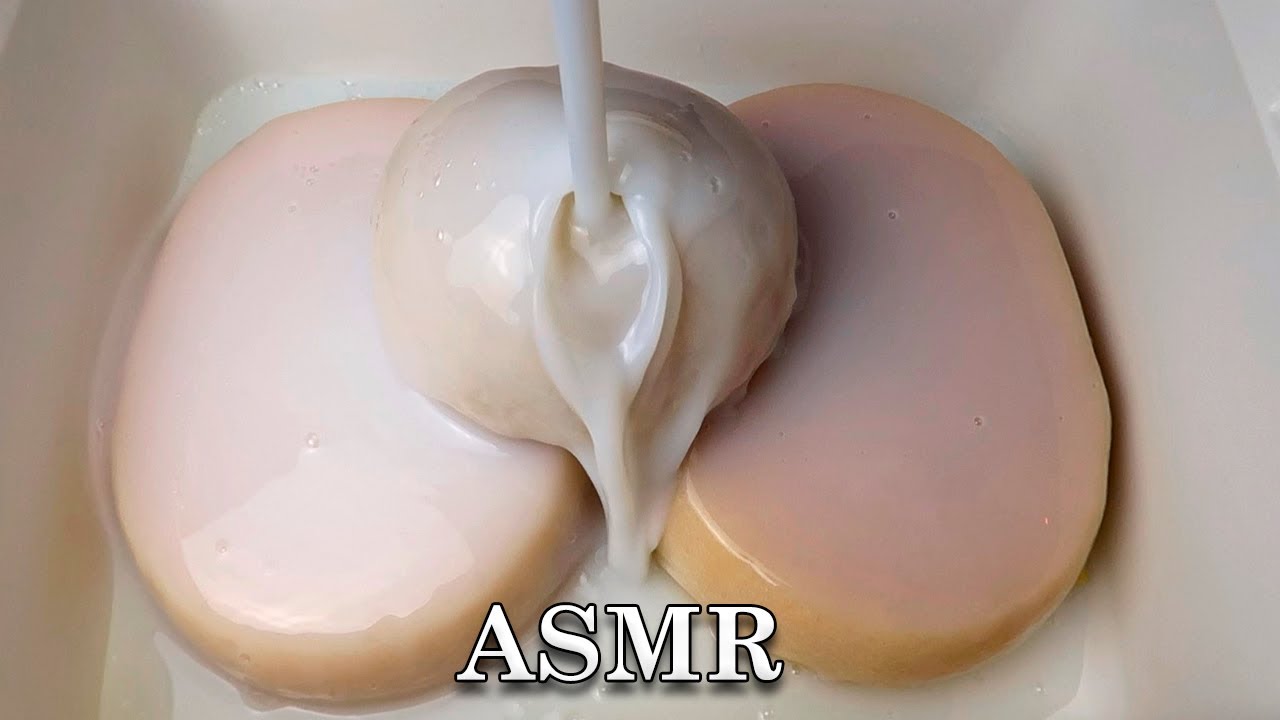 ASMR Laundry Detergent Sponge Squeezing 🤍 R.I.P. Tavi 🐀