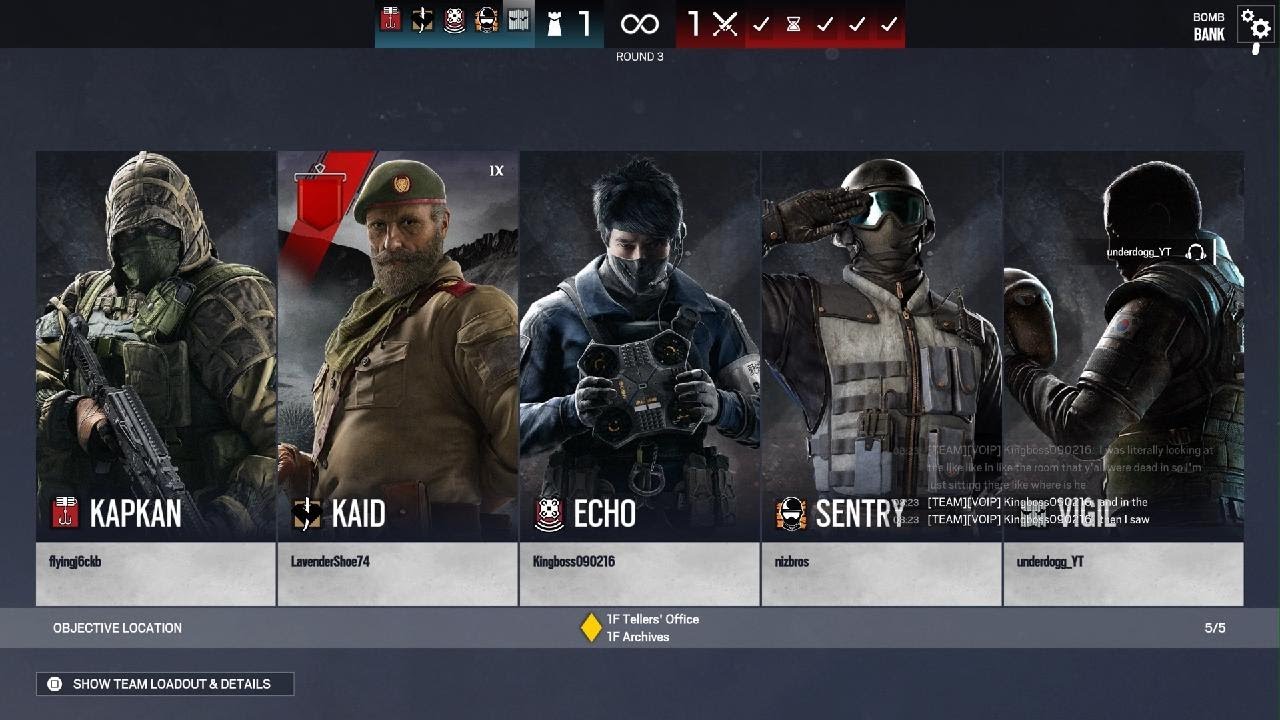 Playing rainbow six siege ￼