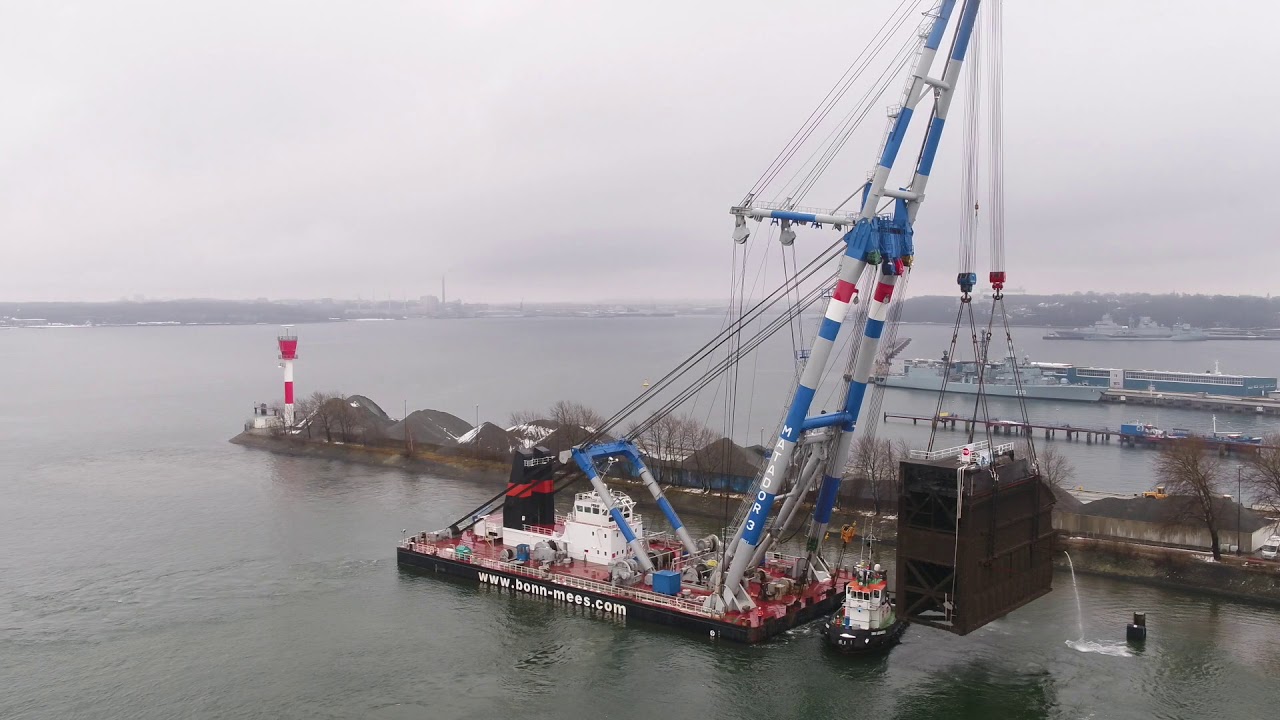 Ausbau Schleusentorhaelfte Matador 3