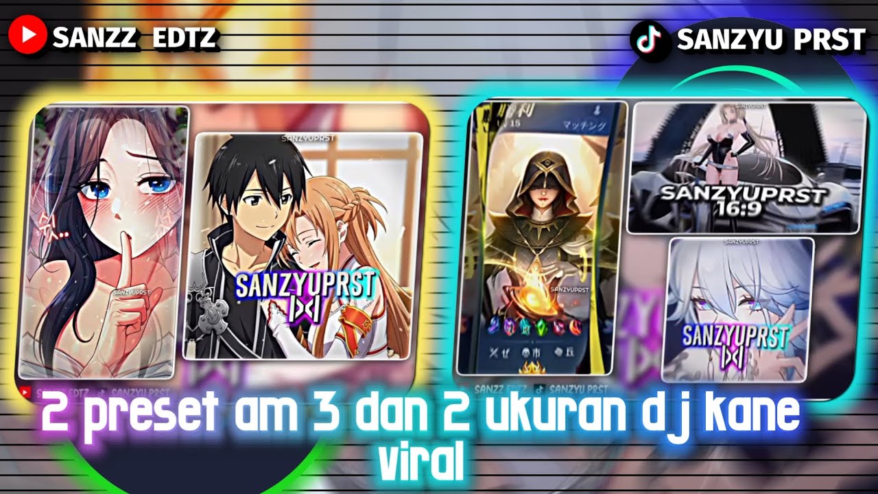 2 preset JJ am 3 dan 2 ukuran Kane ||☕dj bahtera mahligai ||☕dj pyramid bbhc