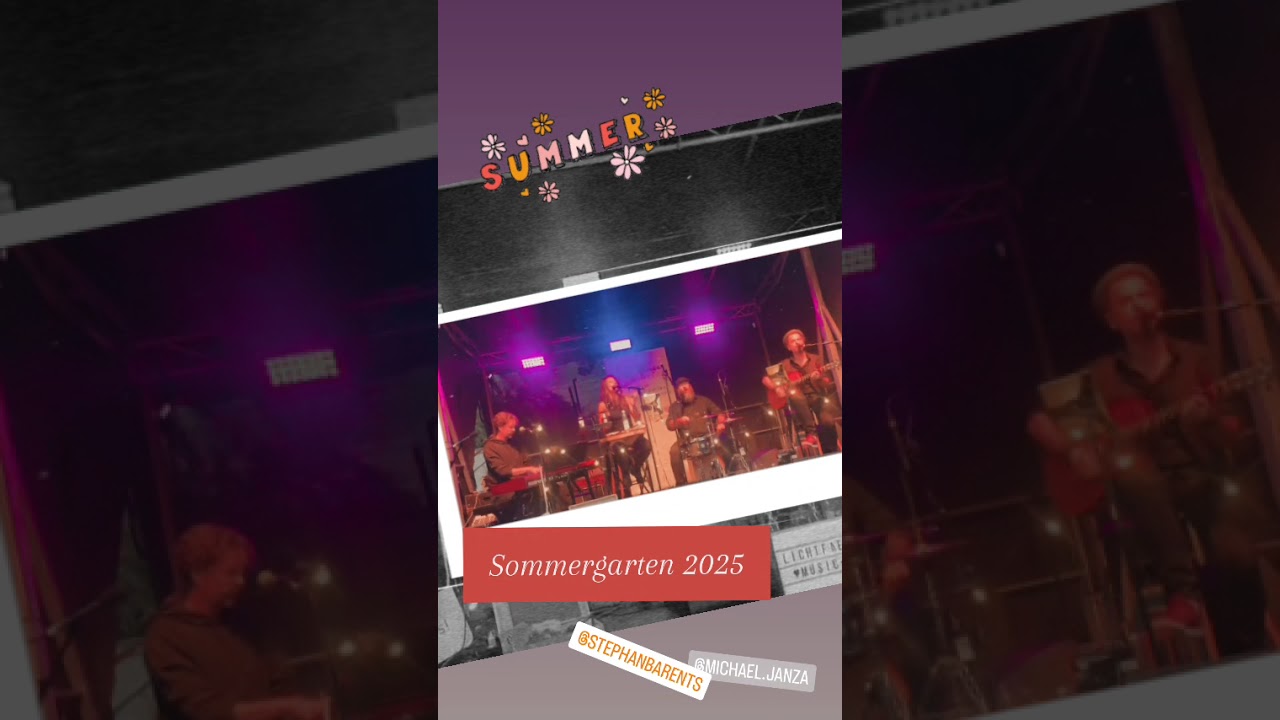 Sommergarten 2025 Landshut in Bayern - Akustikband Lichtf&auml;nger - Ch&ouml;re Cover***