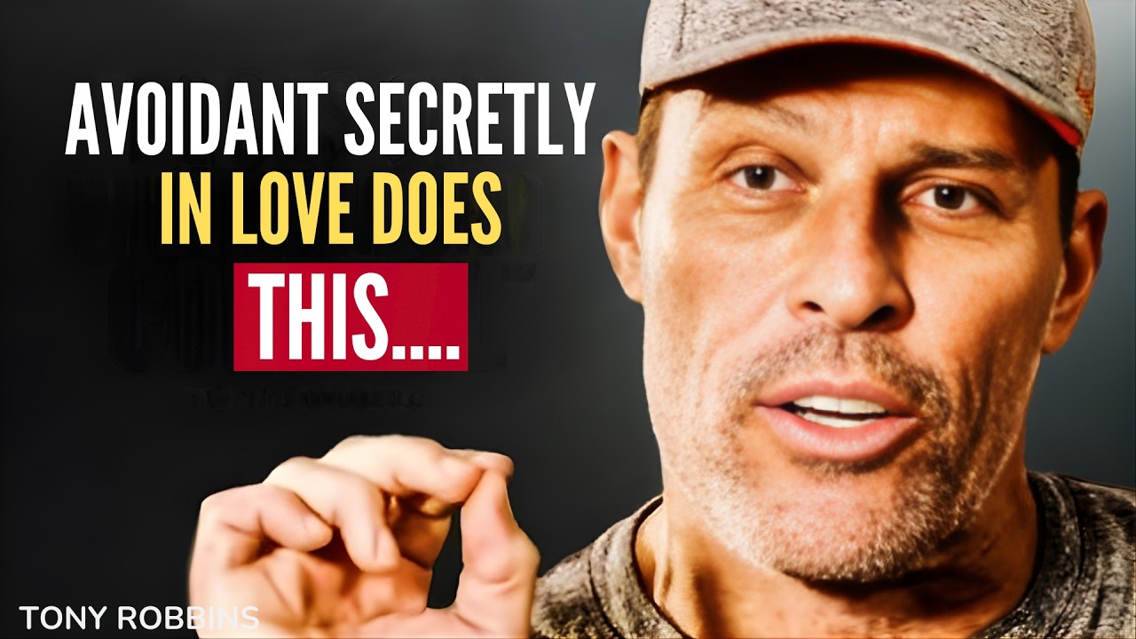 Avoidant Explains: 3 Signs Avoidant is Secretly in Love)Tony Robbins Motivational Speech