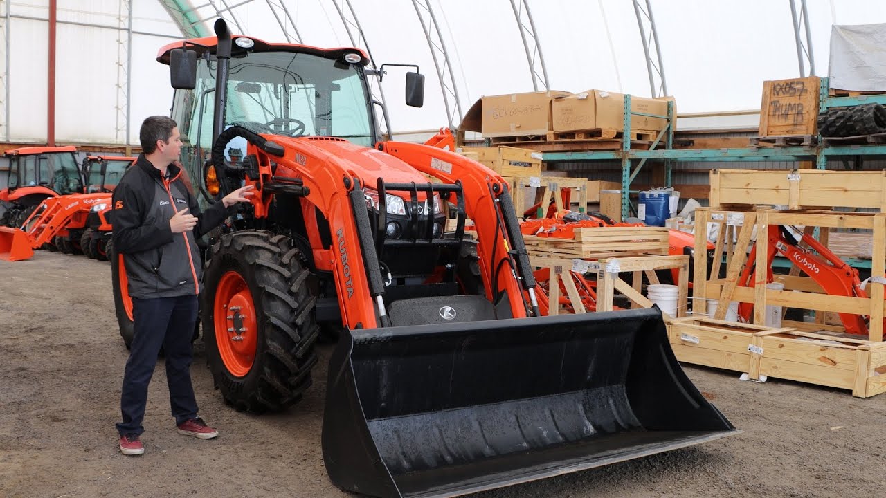Kubota M5 Series M5-91 Cab Edition and ALO Loader!