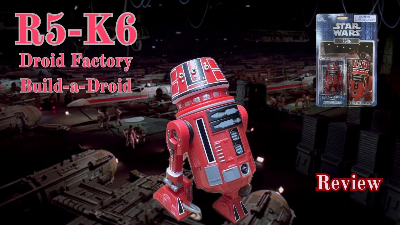R5-K6 Star Wars Droid Factory Build-a-Droid Action Figure Review