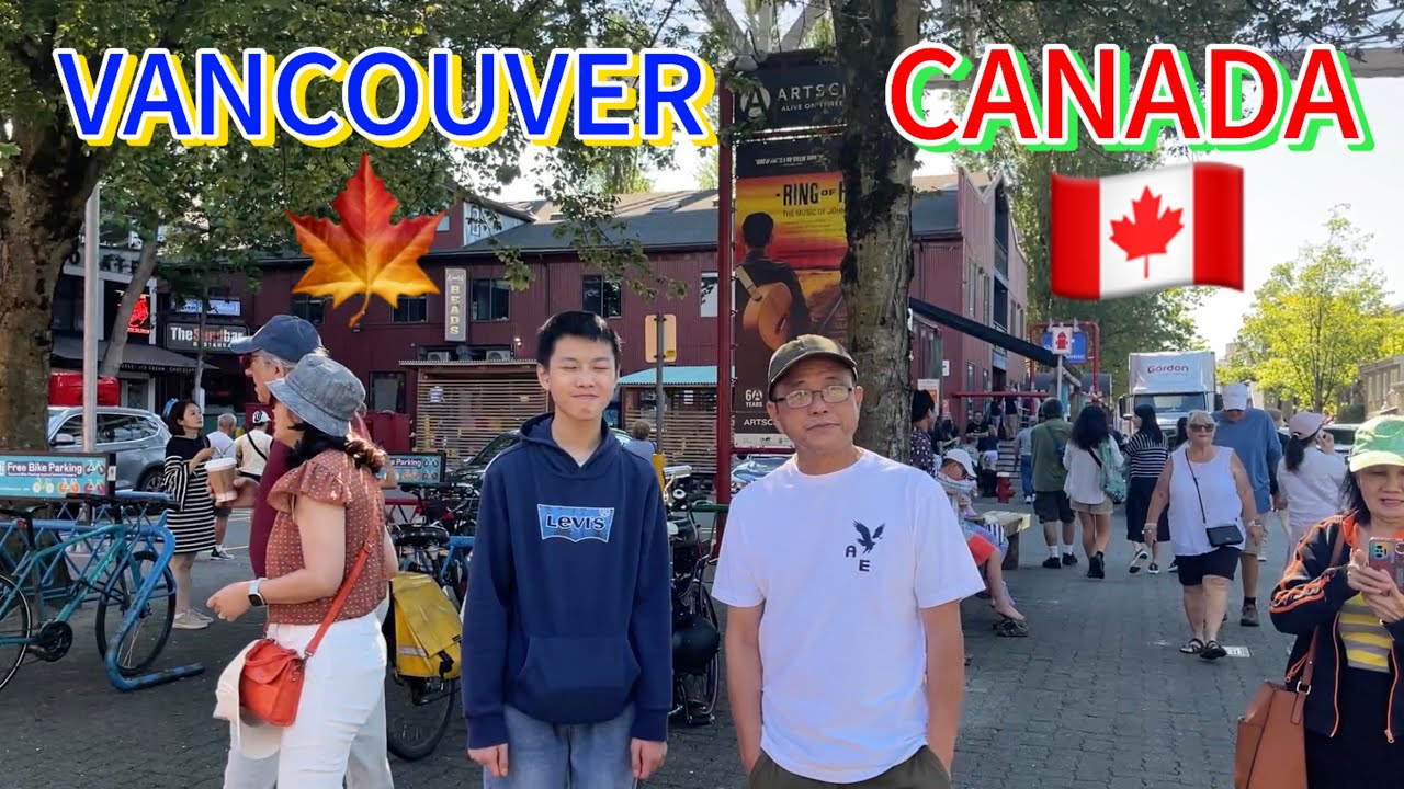 NHÀ TRÚC ĐẾN ĐẢO GRANVILLE. ĐI CHỢ. ĂN PHỞ ở QUÁN VIỆT - Cuộc Sống Canada 🇨🇦