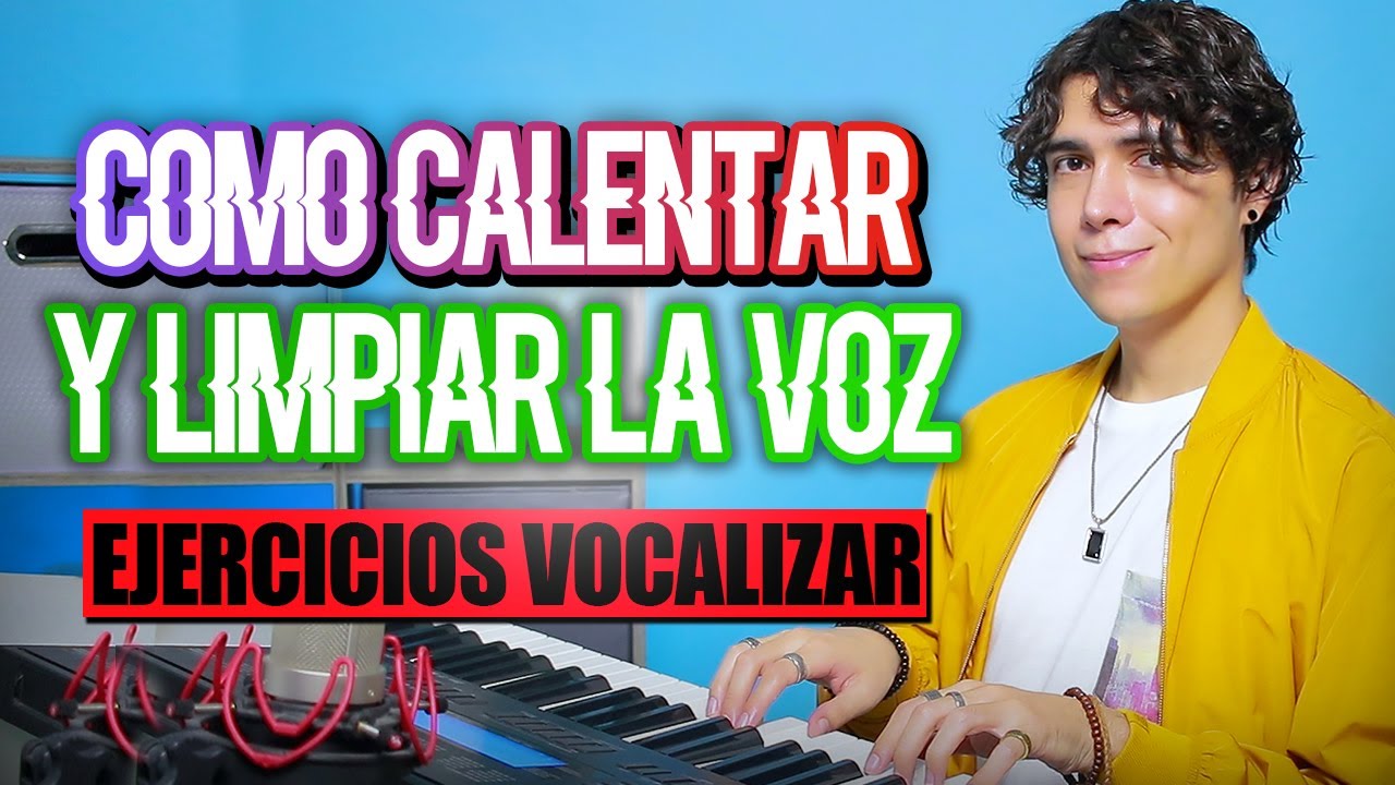 Como CALENTAR y LIMPIAR la VOZ para cantar | Clase de Vocalizaci&oacute;n | Vargott