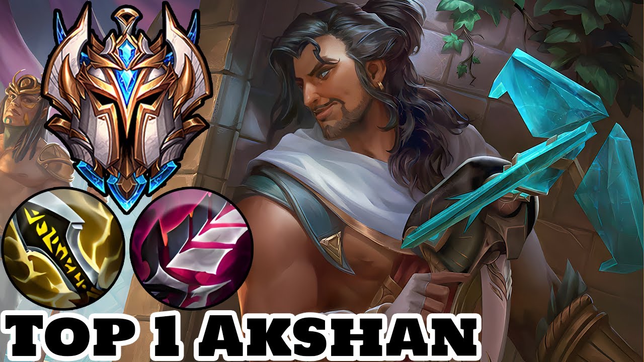 Wild Rift Akshan - Top 1 Akshan Gameplay Rank Challenger