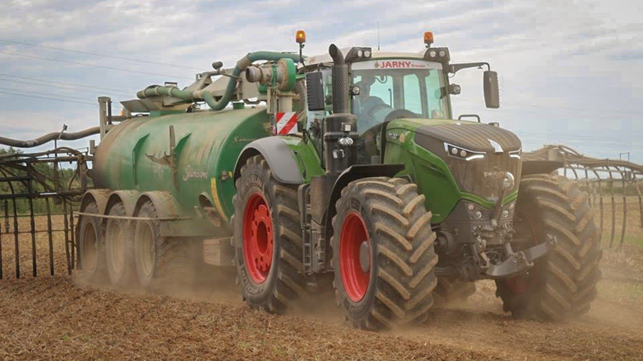 DOUBLE XXL A L'EPANDAGE!! FENDT 1050 & 939 + SAMSON PG25 x2 | ETA GUILLOTEAU