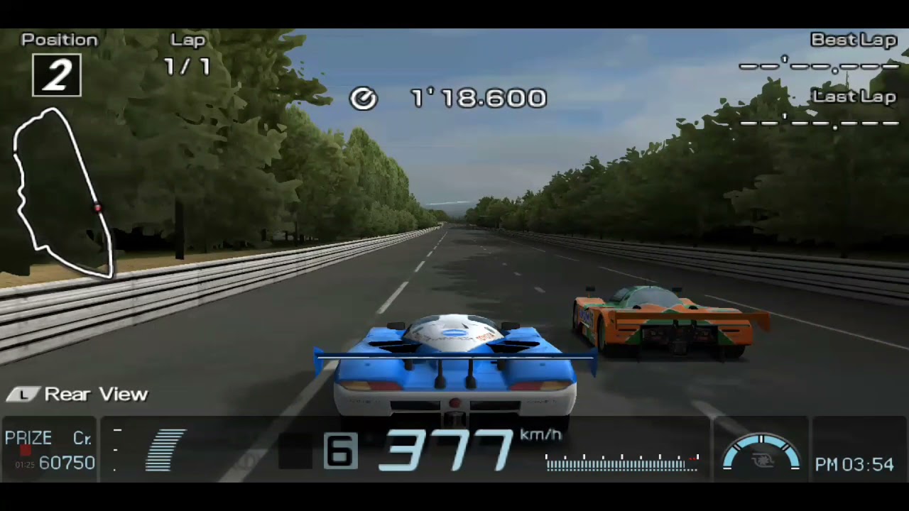 Gran Turismo PSP | MINOLTA Toyota 88C-V Race car '89 Gameplay | #05